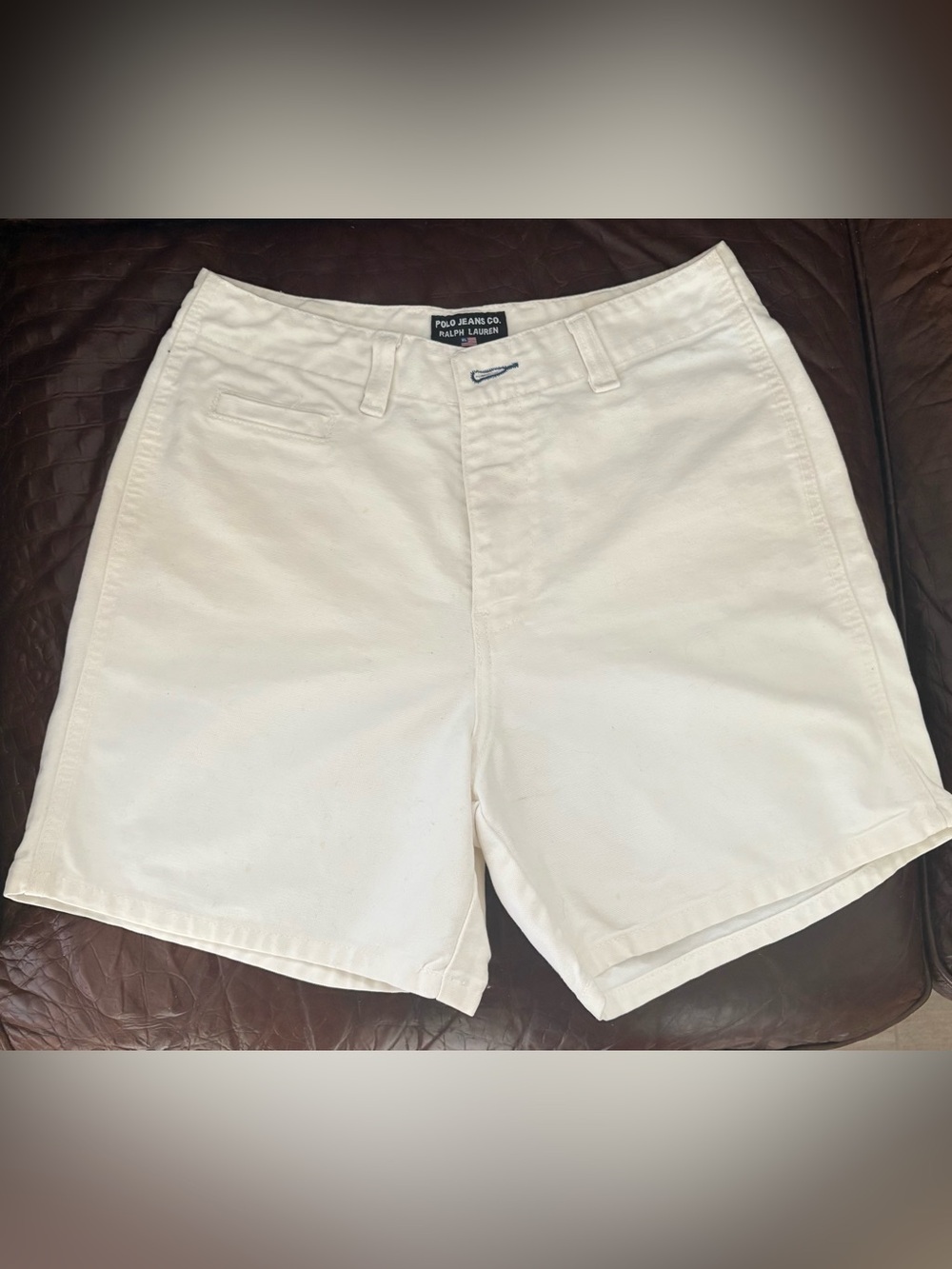 Vintage Polo Ralph Lauren white shorts